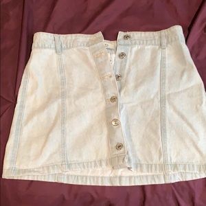 jean skirt
